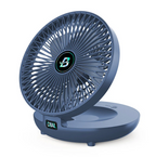 Tischventilator USB – Kompakt, leise, wiederaufladbar -    Zorenza