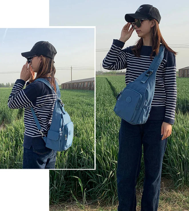 Umhängetasche 2-in-1 Schultertasche und Crossbody-Bag -    Zorenza