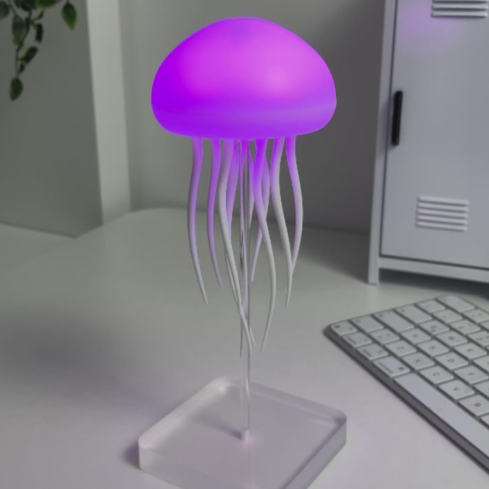Quallen-Hängelampe LED mit Farbwechsel -    Zorenza