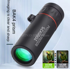Monokular Teleskop 2000x25 HD mit Handyhalterung -    Zorenza