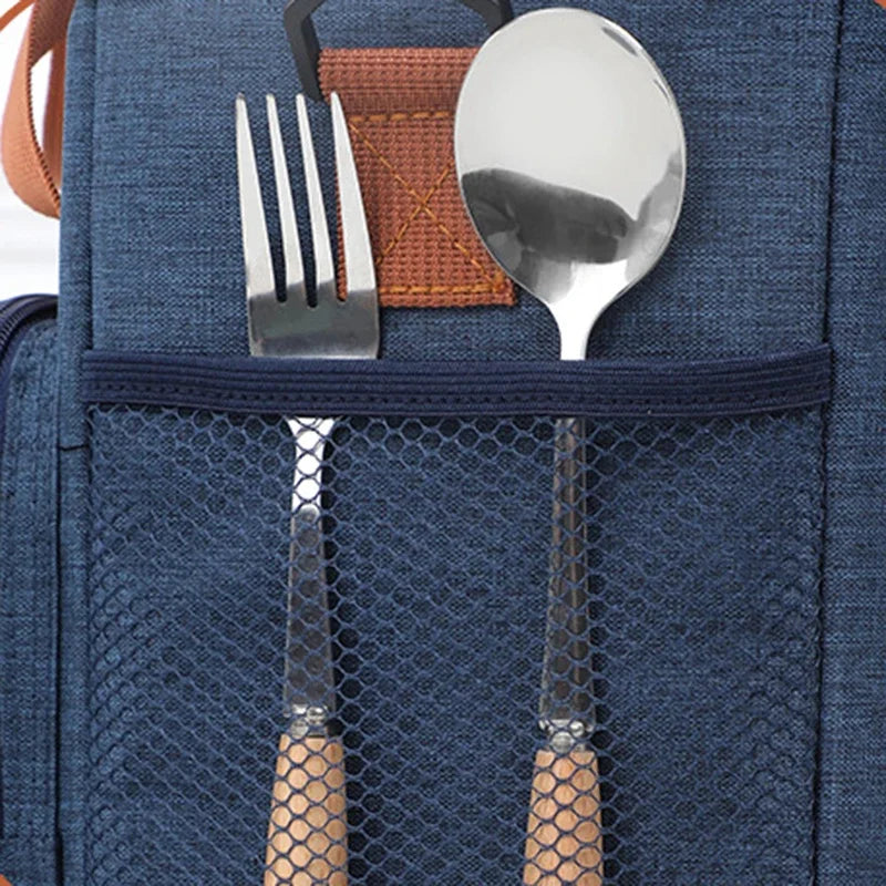 Kühltasche mit Doppelfach und Umhängegurt -    Zorenza