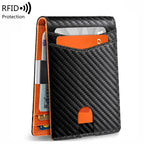 Slim-Wallet mit RFID-Schutz und Geldclip -    Zorenza