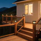 Solar-Gartenlaterne mit 2 Lichtfarben und automatischem Sensor -    Zorenza