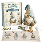 Patchwork-Puppen Nähset – Filz DIY Kit für 4 Stoffpuppen -    Zorenza