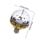 LED Discolampe E27 mit RGB-Effekt und Rotation -    Zorenza