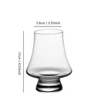 Whisky-Gläsermit aromaverstärkender Form -    Zorenza
