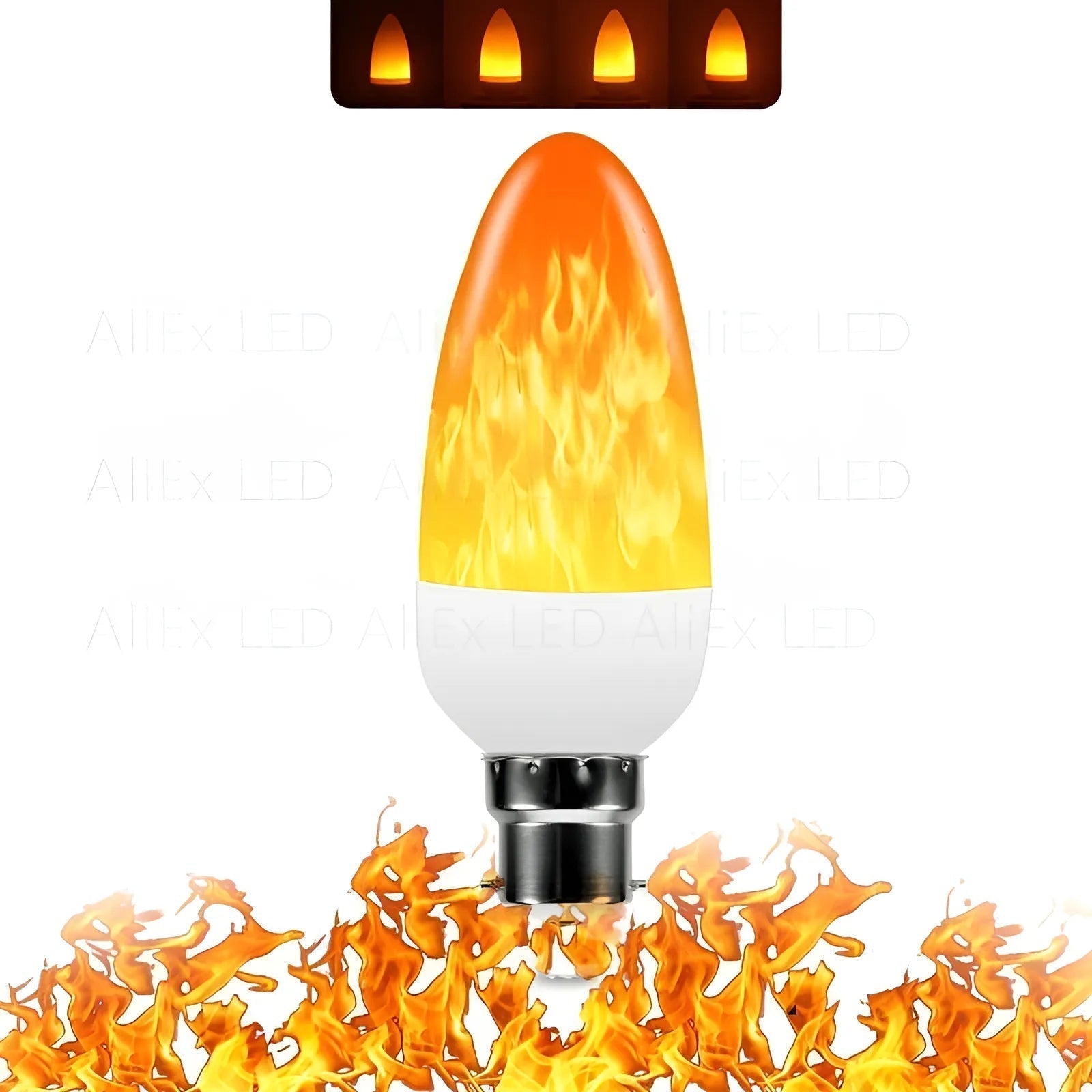 LED Flammenlampe mit beweglichem Flammeffekt -    Zorenza