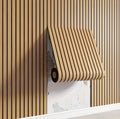 Selbstklebendes 3D-Wandpaneel mit Holzoptik Zorenza