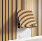 Selbstklebendes 3D-Wandpaneel mit Holzoptik Zorenza