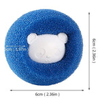 Magic Laundry Ball Kit Reusable Clothes Hair Cleaning Tool Pet Hair Remover Washing Machine Cat Dog Hair Catcher Laundry Ball Zorenza