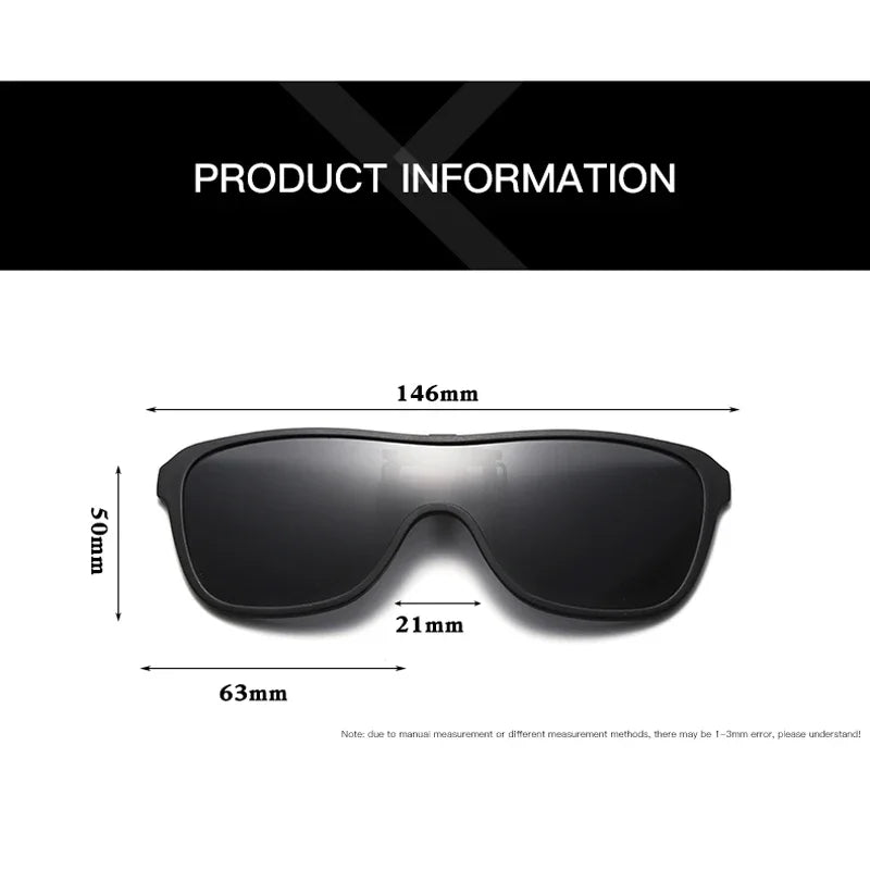 Clip-On Sonnenbrille polarisiert aufklappbar -    Zorenza