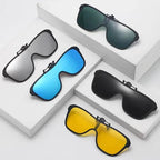 Clip-On Sonnenbrille polarisiert aufklappbar -    Zorenza