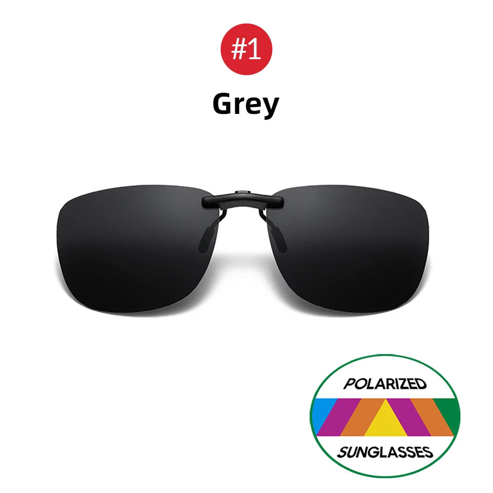Clip-On Sonnenbrille polarisiert UV400 für Korrektionsbrillen -    Zorenza