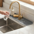 Silikon-Abtropfmatte für Wasserhahn Zorenza