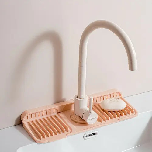 Silikon-Abtropfmatte für Wasserhahn Zorenza