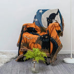 Sofawurf gestrickt mit Motiv – Anti-Pilling -    Zorenza