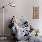 Sofawurf gestrickt mit Motiv – Anti-Pilling -    Zorenza
