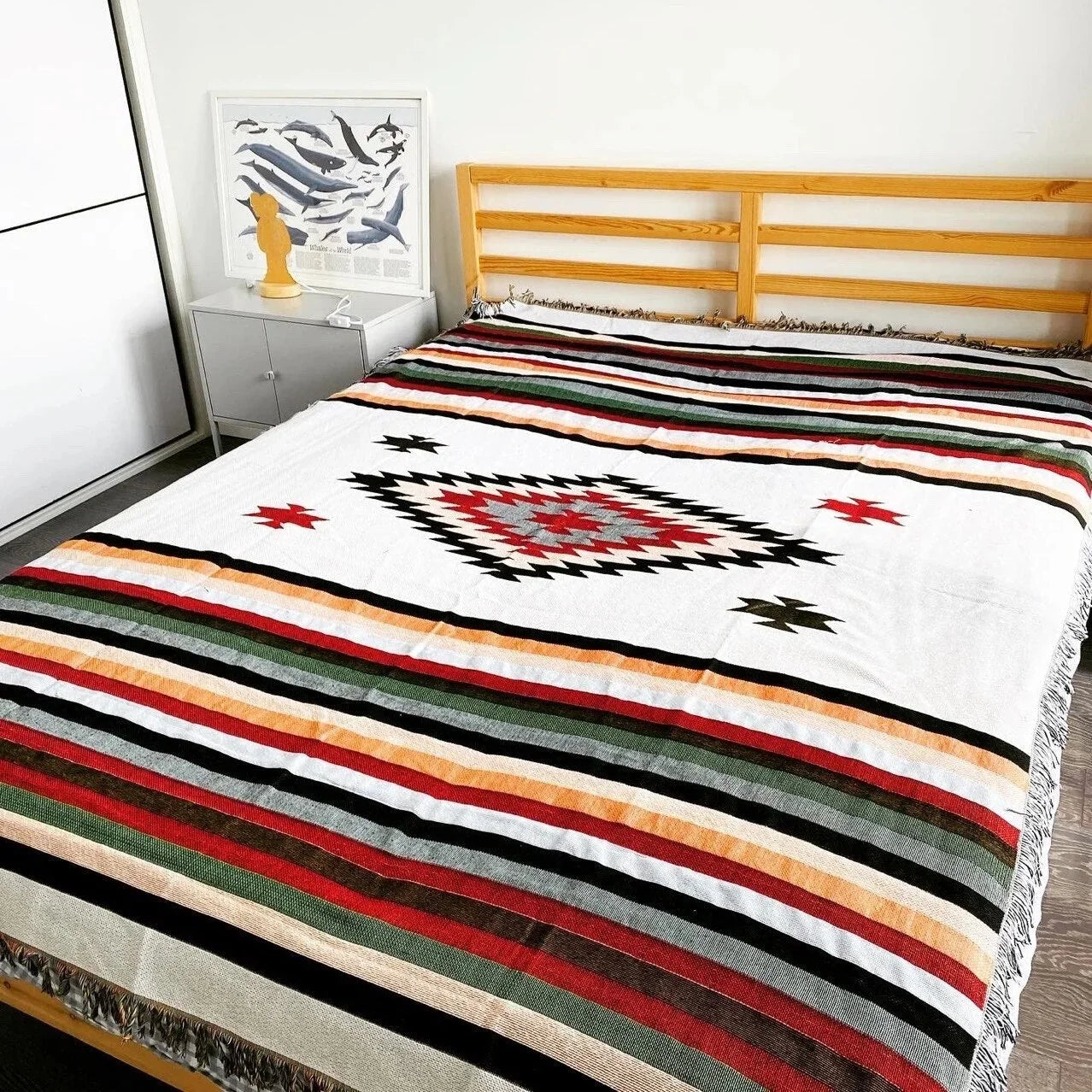 Sofawurf gestrickt mit Motiv – Anti-Pilling -    Zorenza