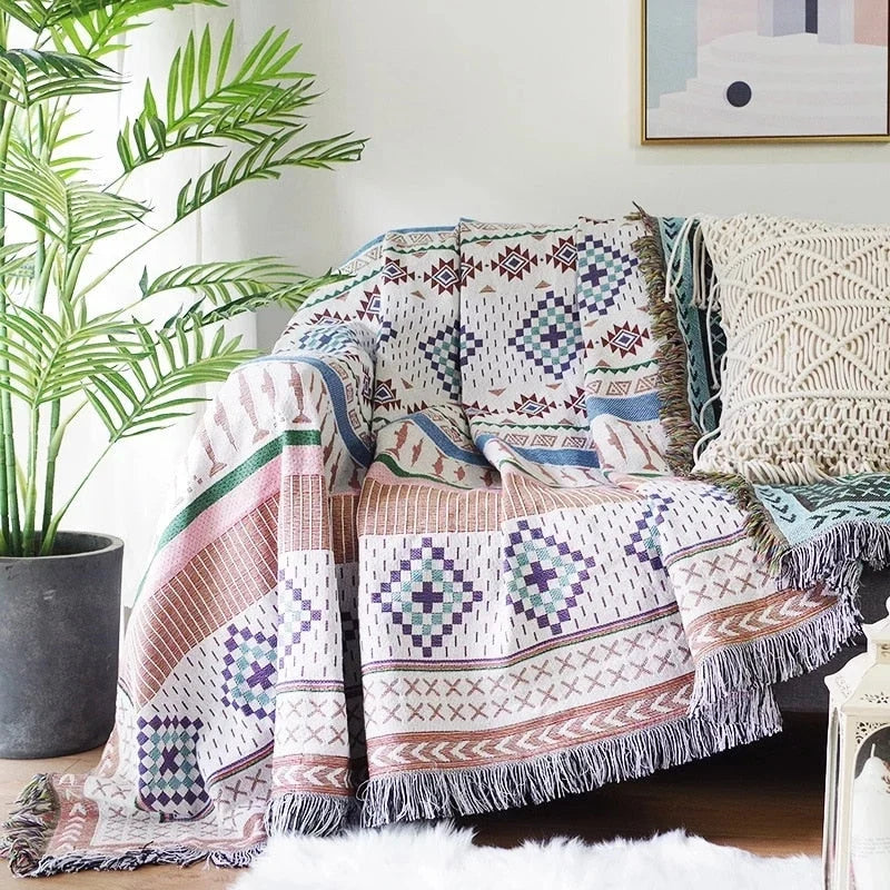 Sofawurf gestrickt mit Motiv – Anti-Pilling -    Zorenza