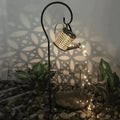 Solar-Gartenlampe mit Regengeräusch – Gießkannendesign Zorenza