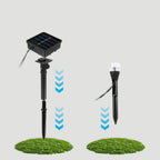 Solar-Lichterkette mit 20 LEDs für Garten und Terrasse -    Zorenza