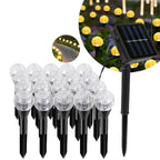 Solar-Lichterkette mit 20 LEDs für Garten und Terrasse -    Zorenza