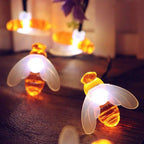 Solar-Lichterkette Bienen-Design für Garten und Balkon -    Zorenza