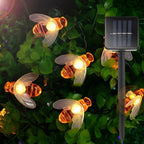 Solar-Lichterkette Bienen-Design für Garten und Balkon -    Zorenza