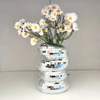 Spiegelkachel-Vase mit Spiraldesign Zorenza