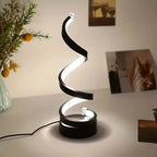 Spiral-LED-Tischlampe – Dimmbar mit Touchsteuerung Zorenza