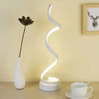 Spiralförmige LED-Tischlampe mit Dimmer – Modernes Design 19W Zorenza