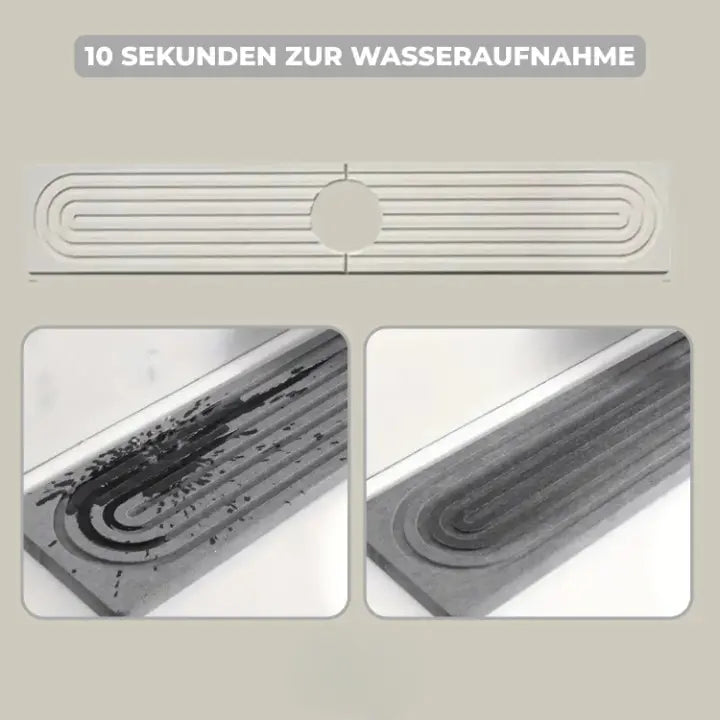 Stein-Untersetzer für Spüle aus Kieselgur Zorenza