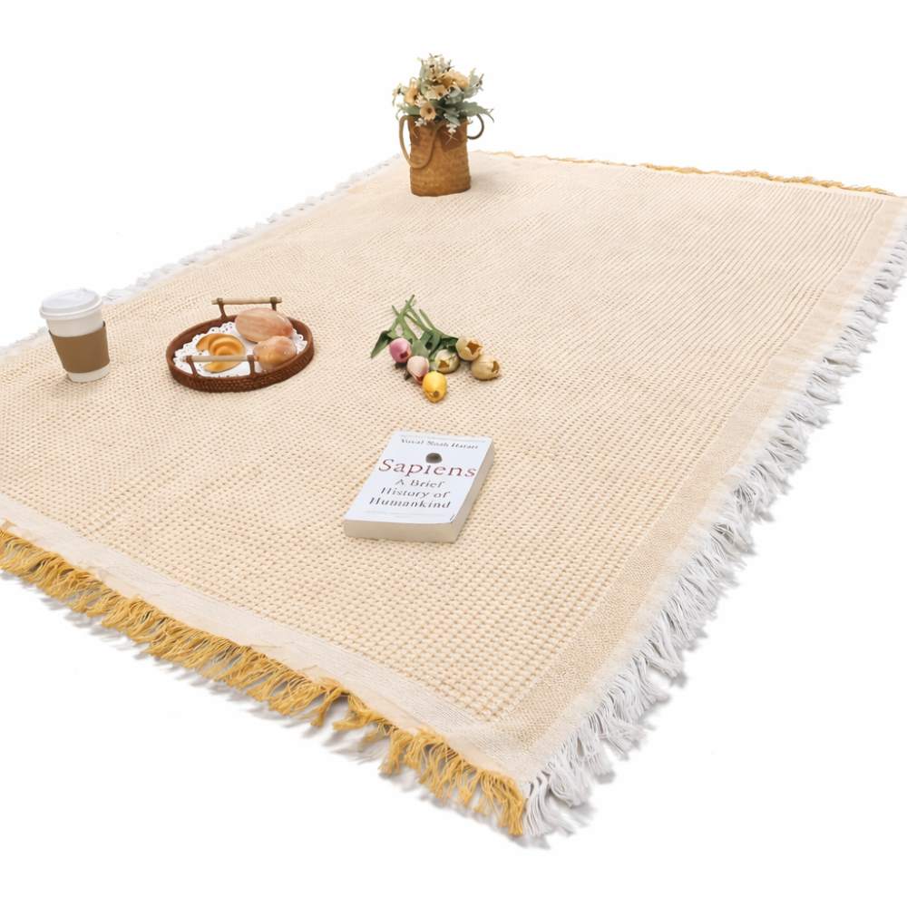 Couverture de pique-nique 180x180 cm étanche | Pliable & légère pour extérieur | Zorenza
