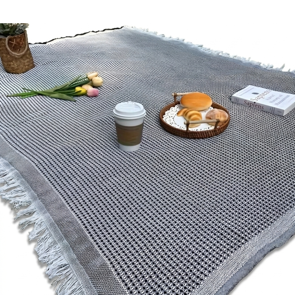 Picknickdecke 180x180 cm Wasserdicht – Faltbar Outdoor Zorenza