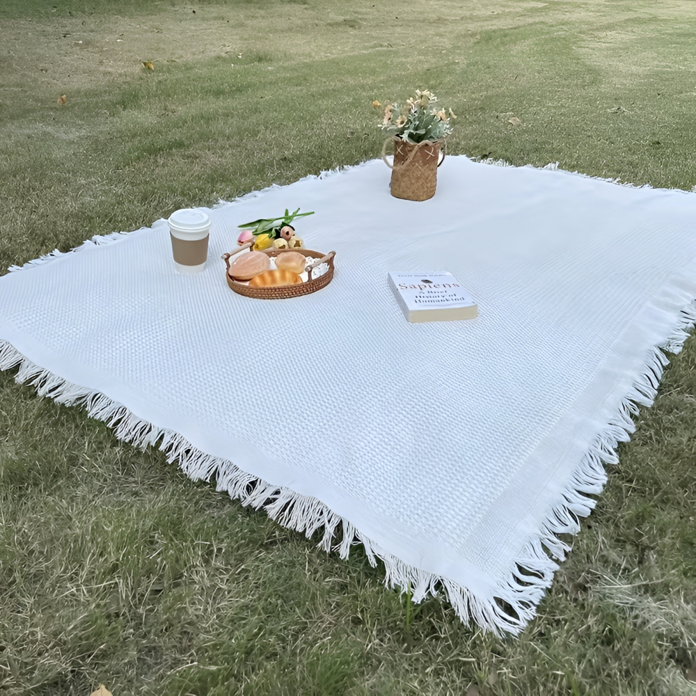 Picknickdecke 180x180 cm Wasserdicht – Faltbar Outdoor Zorenza