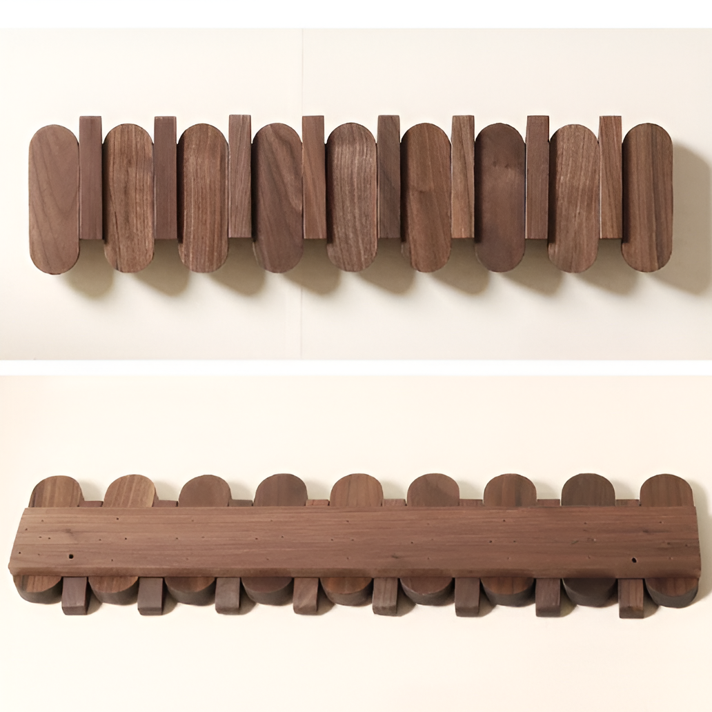 Wandgarderobe Holz – Organisierte Eingangsbereich-Lösung - Zorenza