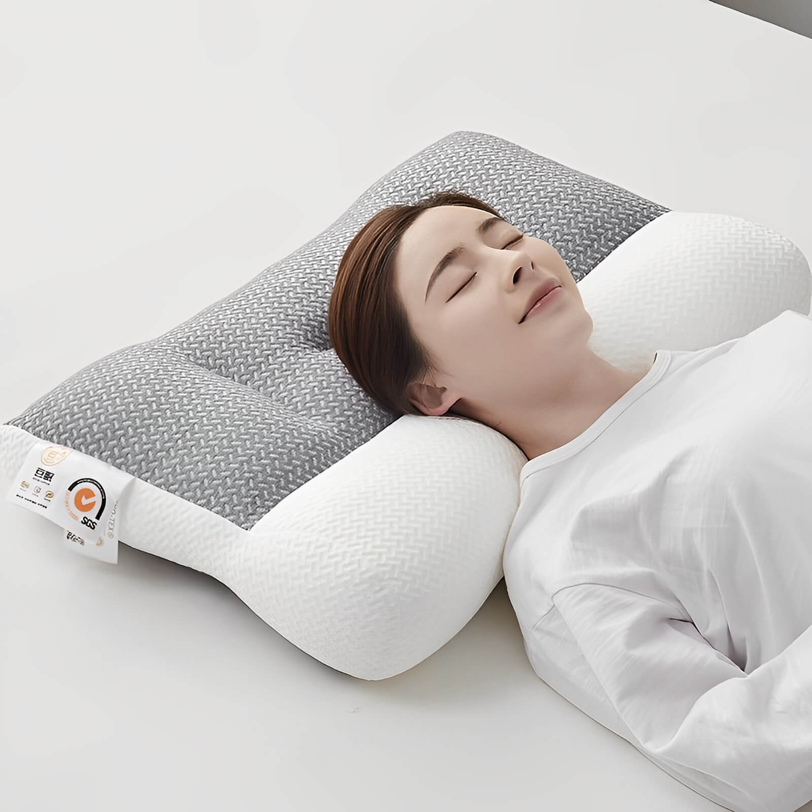 Ergonomisches Nackenstützkissen Memory-Schaum -    Zorenza