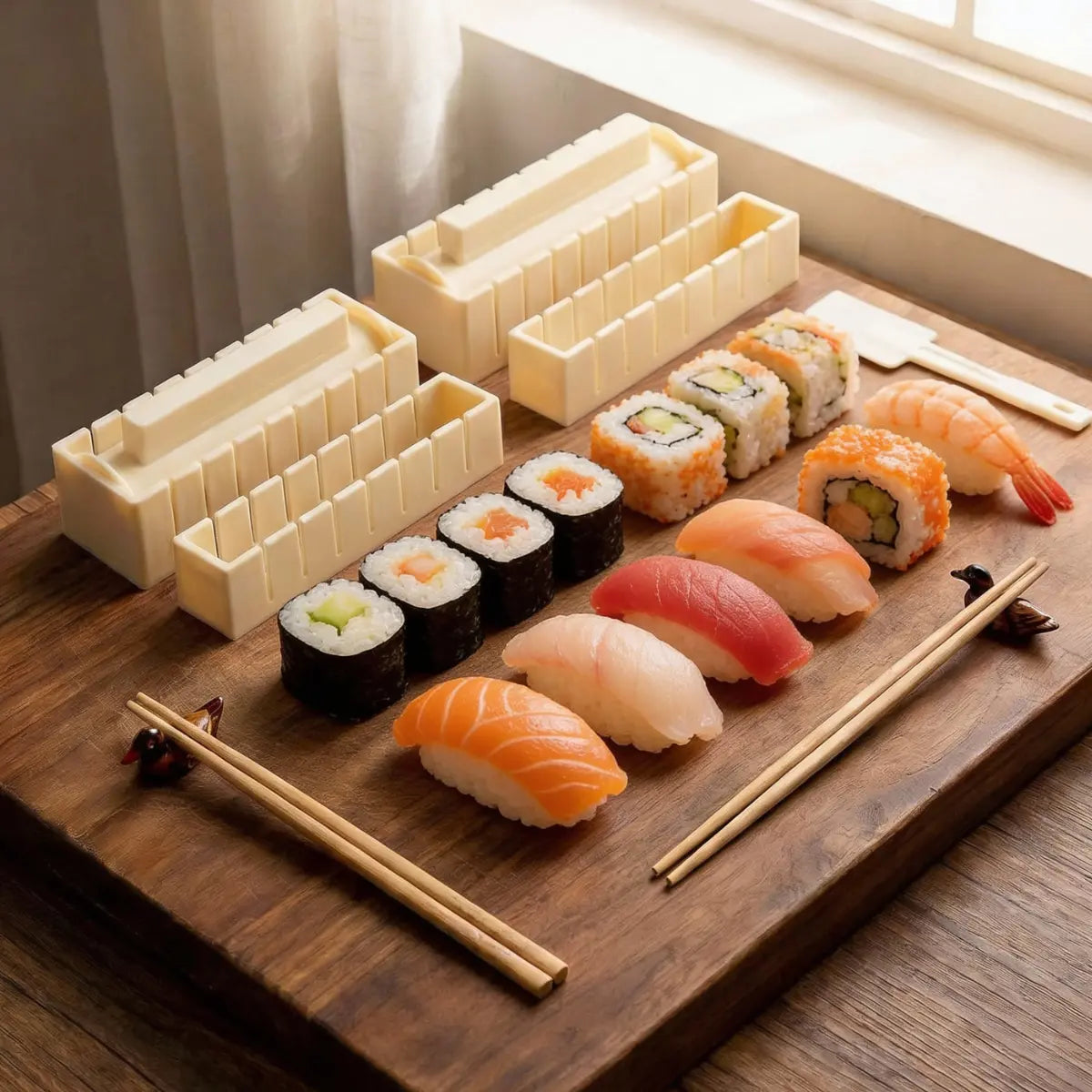 Sushi-Form-Set – Gleichmäßige Rollen ganz ohne Rolltechnik Zorenza