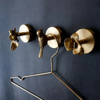 Tier-Wandhaken mit Goldfinish Zorenza