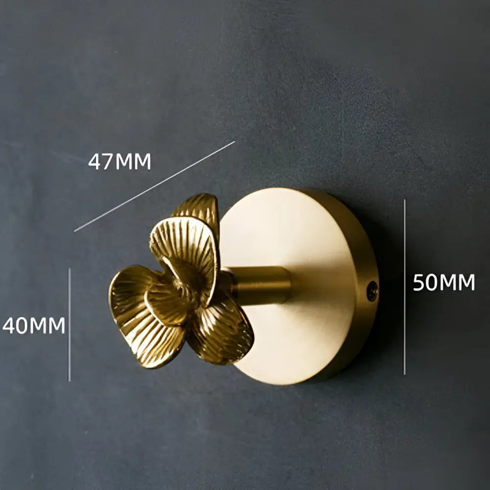 Tier-Wandhaken mit Goldfinish Zorenza
