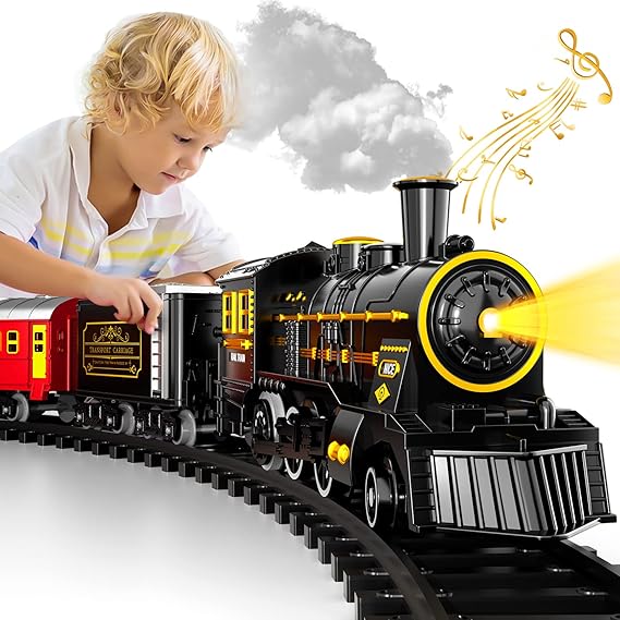 Elektrische Eisenbahn mit Licht und Sound -    Zorenza