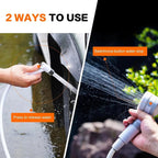 Camping-Dusche USB wiederaufladbar mit verstellbarem Wasserstrahl -    Zorenza