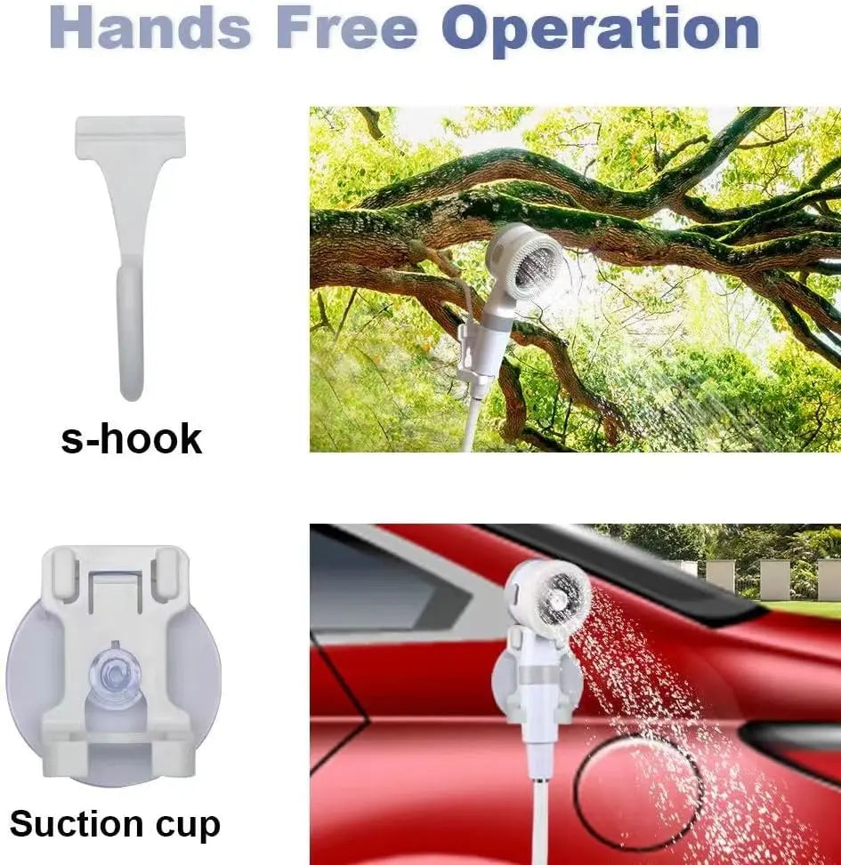 Tragbare Outdoor-Dusche mit Akku Zorenza