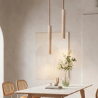 Travertin-LED-Pendelleuchte – Minimalistischer Wabi-Sabi-Stil, Warmweiß Zorenza