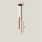 Travertin-LED-Pendelleuchte – Minimalistischer Wabi-Sabi-Stil, Warmweiß Zorenza
