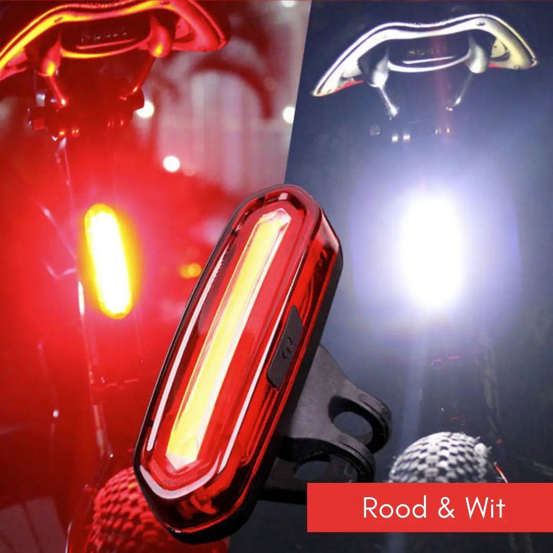 LED-Fahrradlicht mit Akku – Rücklicht mit breiter Sichtbarkeit -    Zorenza