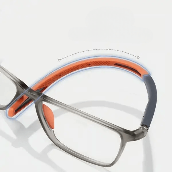 Ultra-leichte Titan-Sportbrille für Herren mit Blaulichtfilter Zorenza