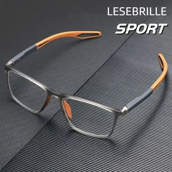 Ultra-leichte Titan-Sportbrille für Herren mit Blaulichtfilter Zorenza