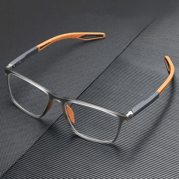 Ultra-leichte Titan-Sportbrille für Herren mit Blaulichtfilter Zorenza