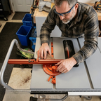 Aluminium-Gehrungsanschlag mit Winkelmesser – 0° bis 60° verstellbar Zorenza